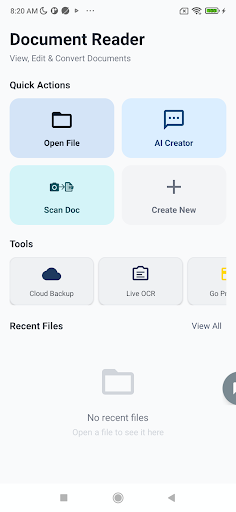 Document Reader: PDF & Office screenshot 1