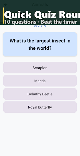 Trivia Brain Test: Quiz Game screenshot 2