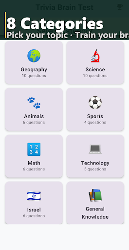 Trivia Brain Test: Quiz Game screenshot 4