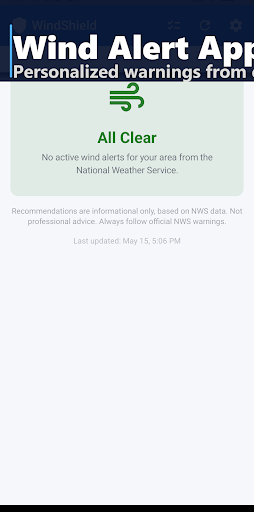 WindShield: Storm Alerts screenshot 1